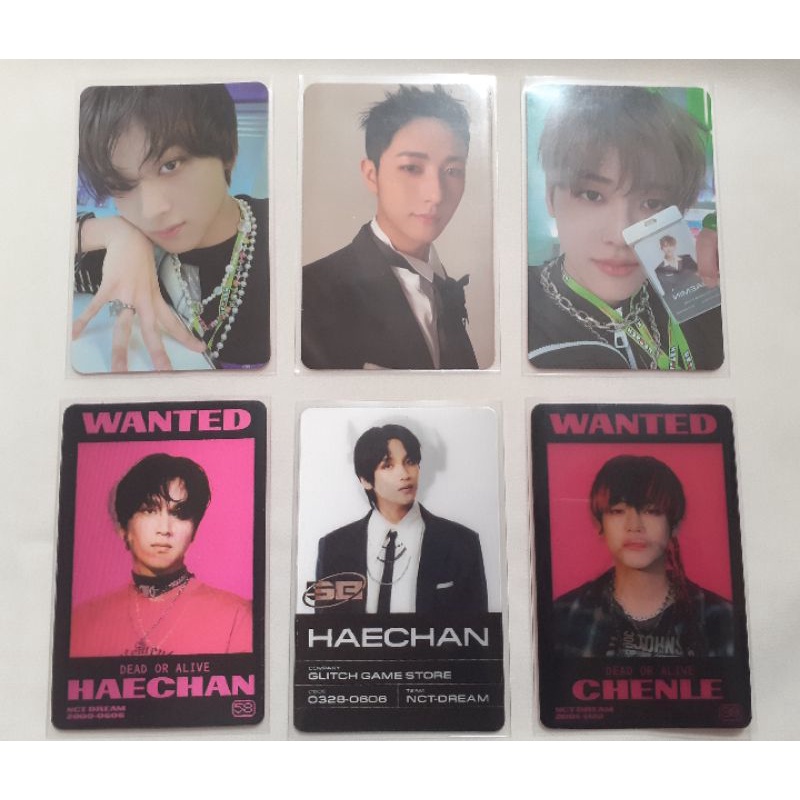 [READY STOCK] Photocard Official Album Glitch Mode Nct Dream Renjun, Jaemin, Haechan & Lenticular Ha