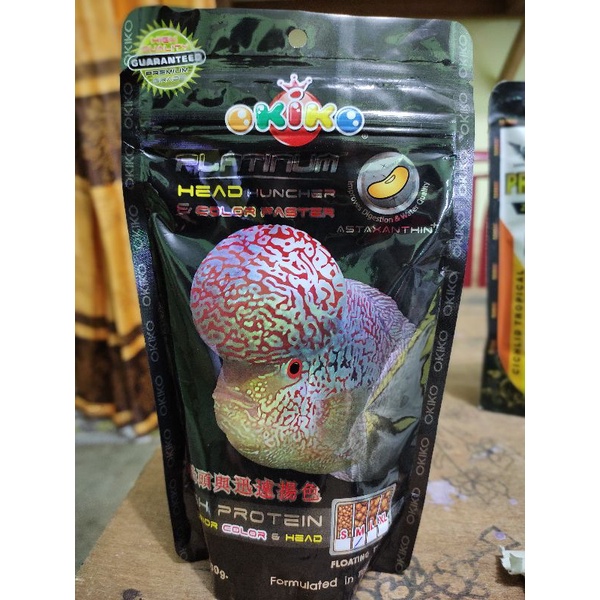 okiko  pakan ikan arwana original