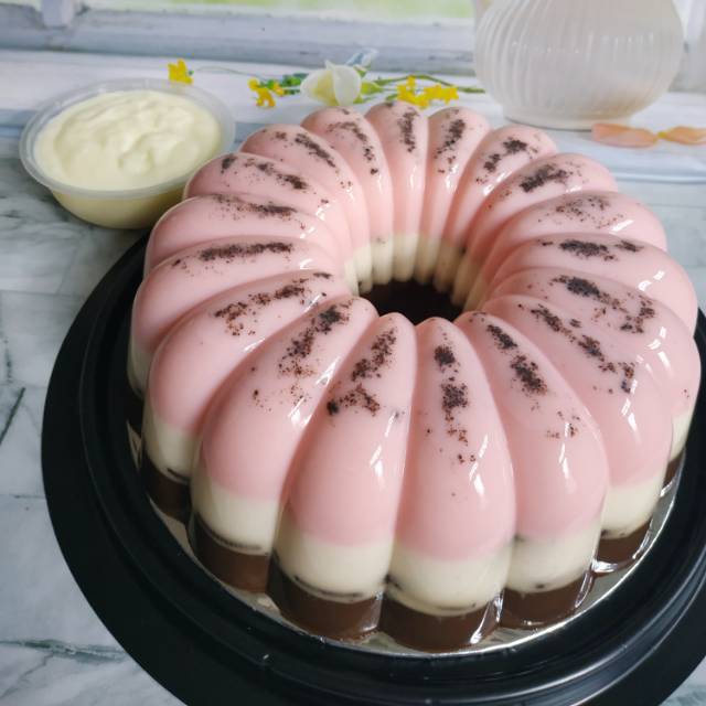 

Puding Neopolitan