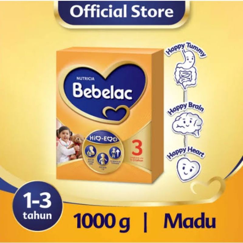 Bebelac 3 Madu 1000gr