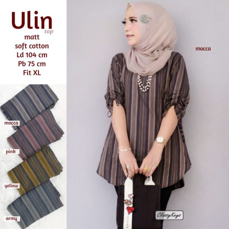 BLOUSE ULIN TOP ATASAN WANITA
