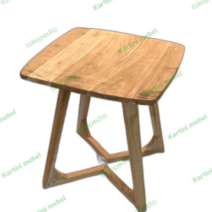 meja teras meja cafe meja kopi meja outdoor untuk cafe kayu jati kartini jati furniture