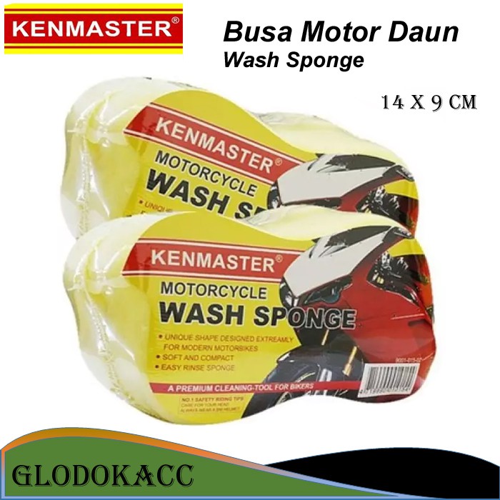 Spon Pencuci Motor / Kenmaster Wash Sponge / Busa Daun / Busa Spon