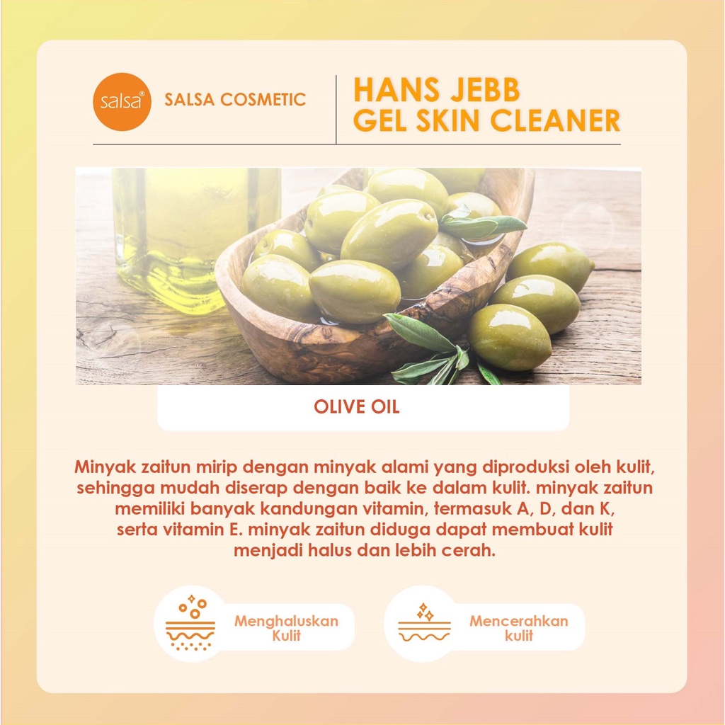 Salsa Hans Jebb Peeling Gel 110Gr | Pembersih Daki Salsa