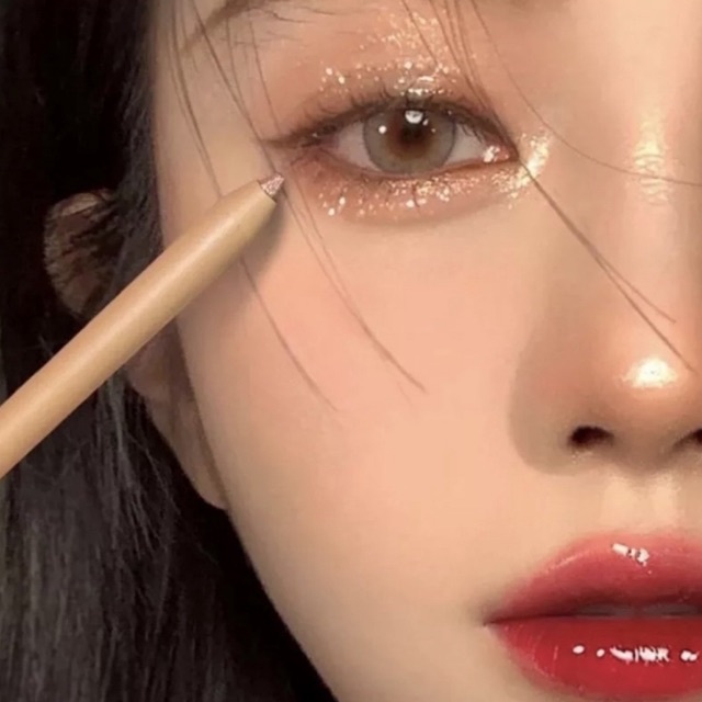 Sweet galaxy glitter aegyosal maker pencil liner