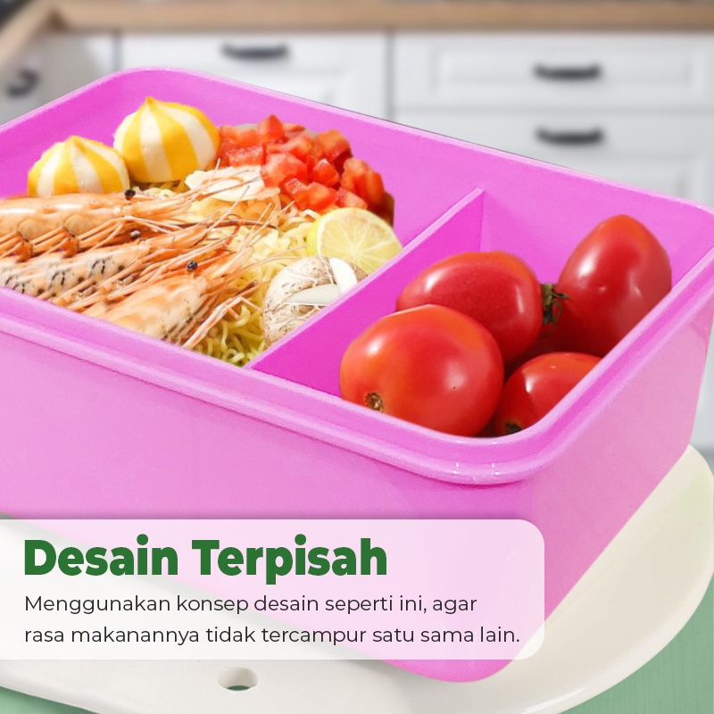 COD - Kotak Makan Anak Dengan sendok garpu / LUNCH BOX KARAKTER FROZEN SPIDERMAN BPA FREE - CF-17