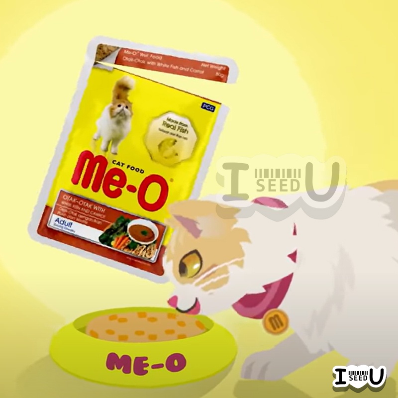 Meo 80gr Pouch Makanan Kucing Basah