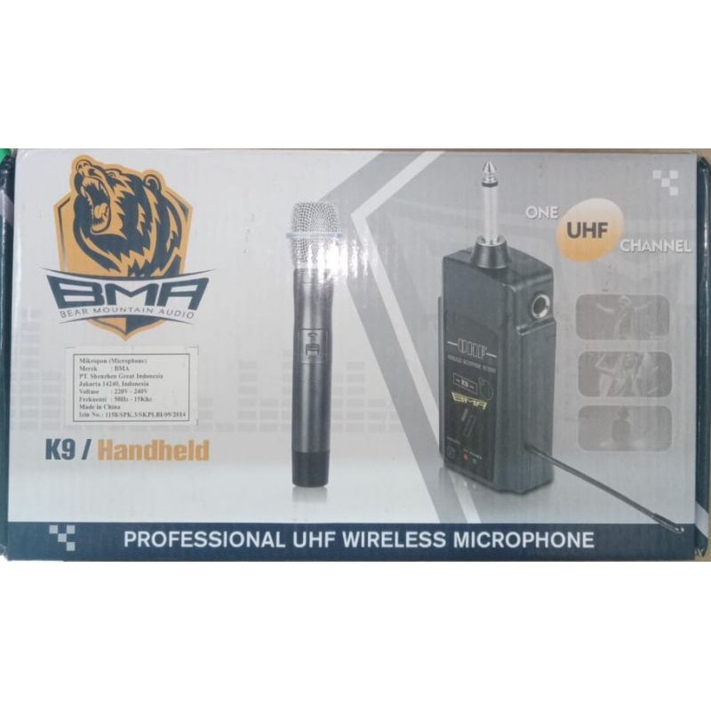 Mic Wireless BMA K9