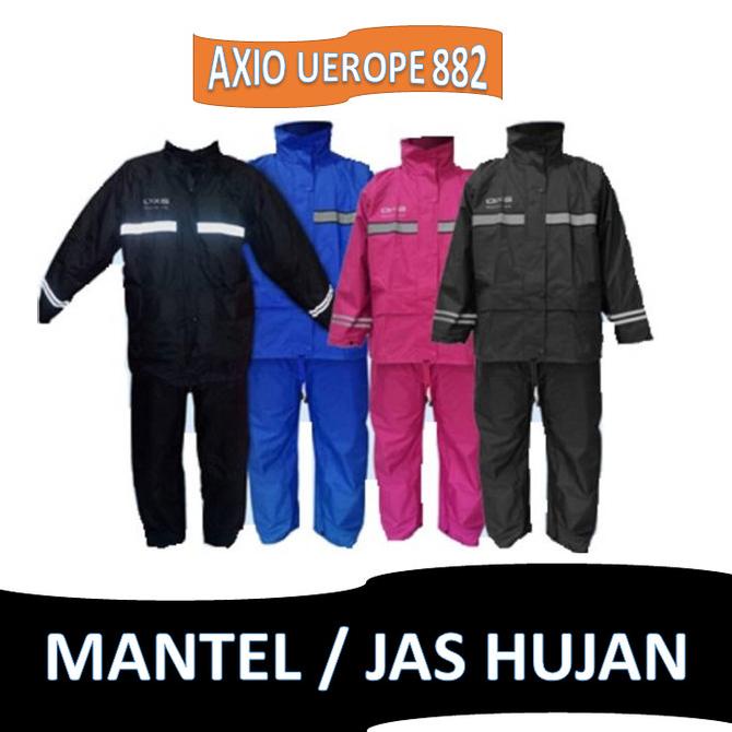 Mantel Jas hujan Axio 882 Europe Original Ukuran S M L XL XXL XXXL