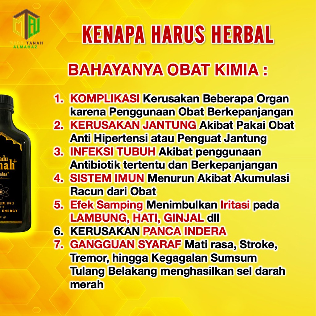 Almahaz Madu Hitam Pahit Madu Tanah Herbal Obat Maag Asam Lambung GERD Mual Kembung Reaksi Cepat