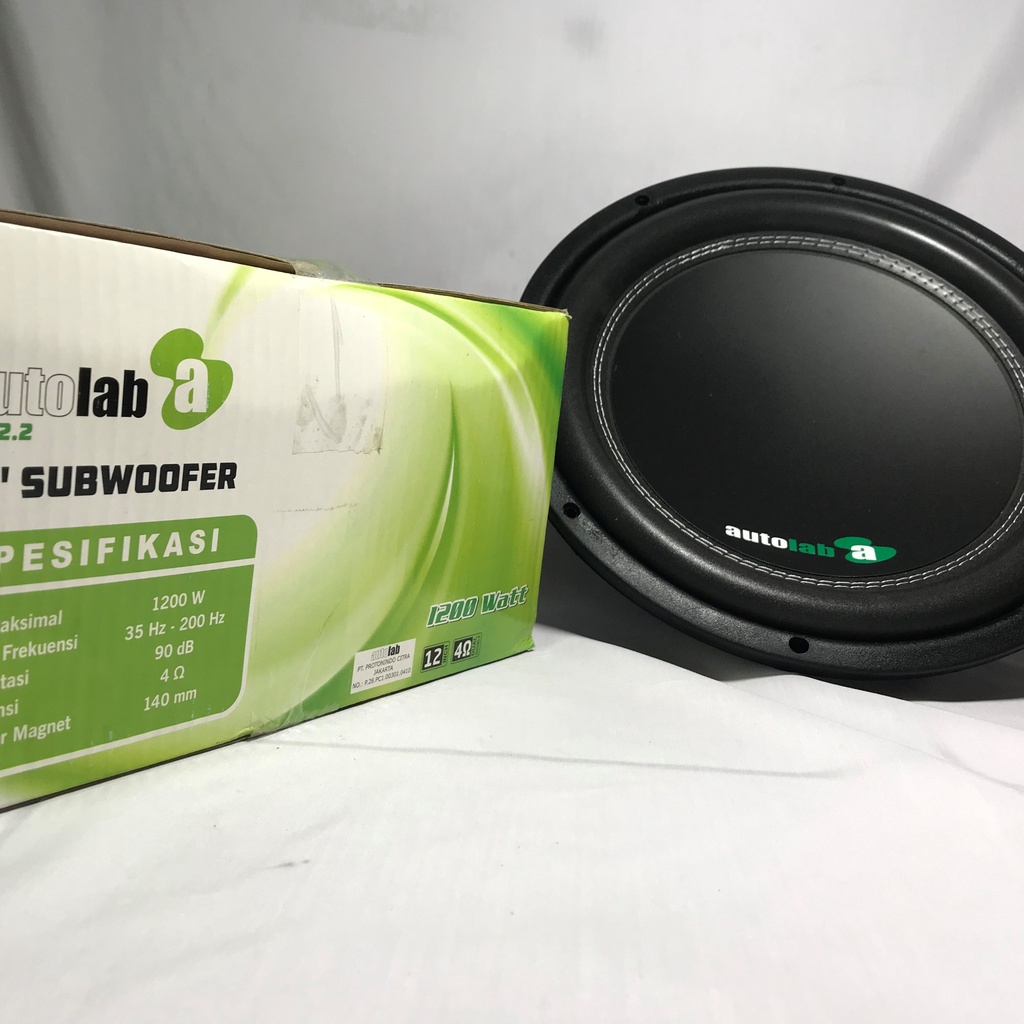 subwoofer 12 inch autolab 12.2