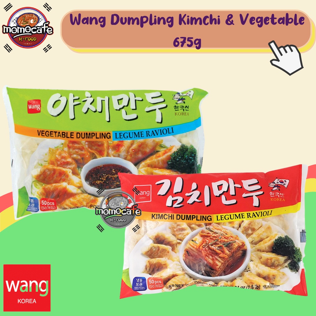 

Wang Vegetable & Kimchi Dumpling 675g - Mandu Made In Korea