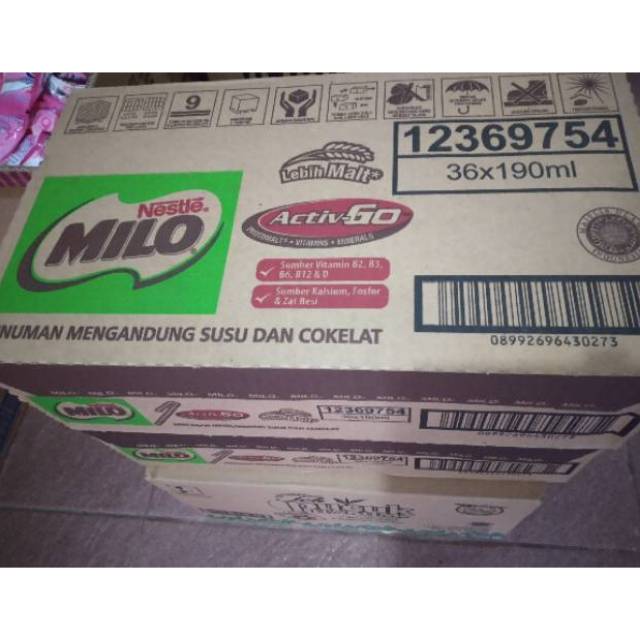 

Milo uht 190ml 146.000/dus