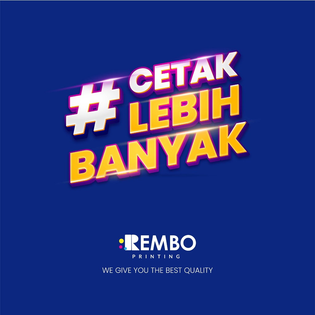 Jasa Cetak Brosur Flyer A4 Murah - Rembo Printing