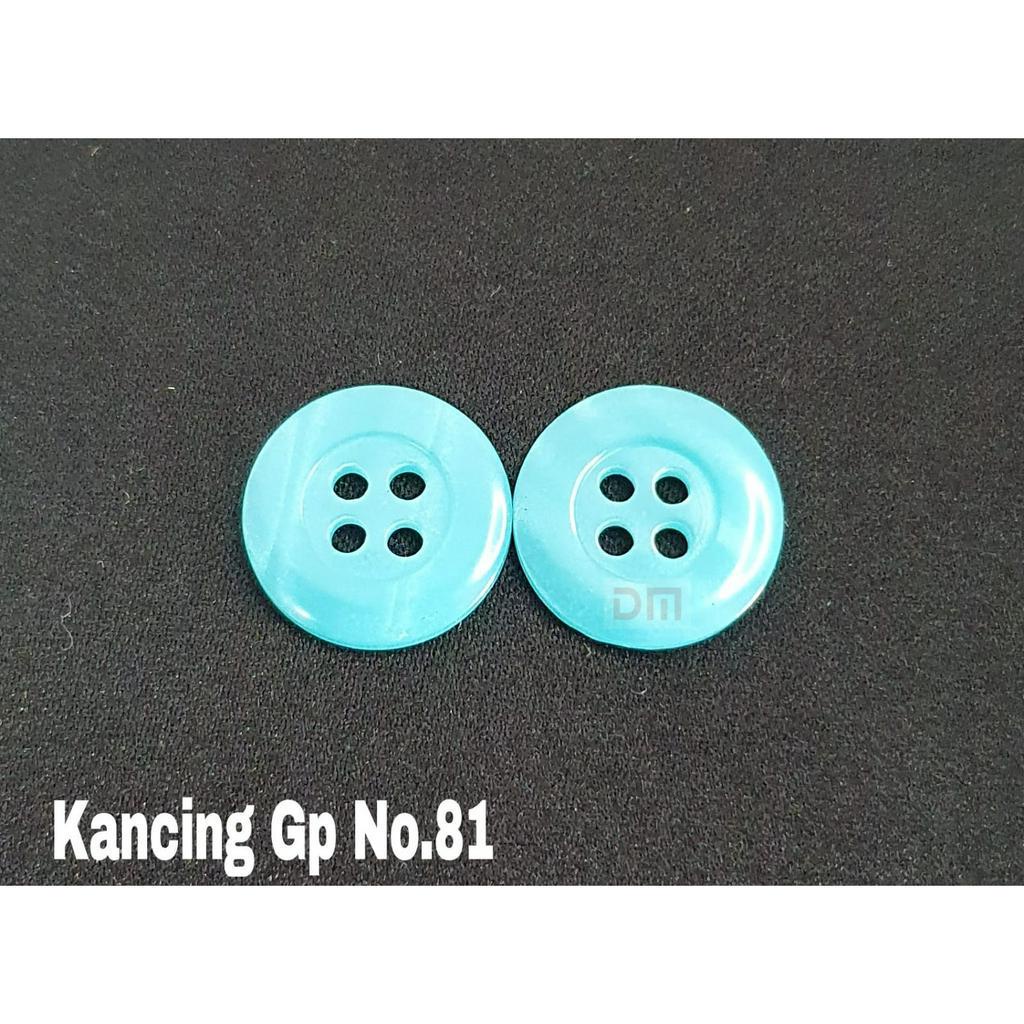 Kancing Jas/ Blazer Warna lubang empat #81