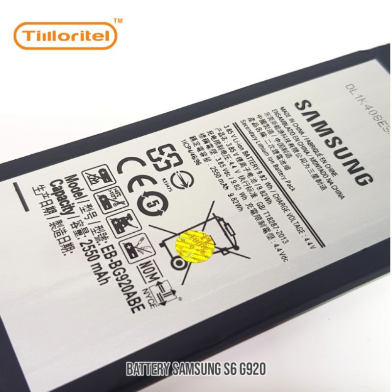 BATTERY SAMSUNG S6 G920