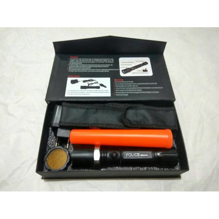 TERBARU senter swat police 99000w original PALING MURAH