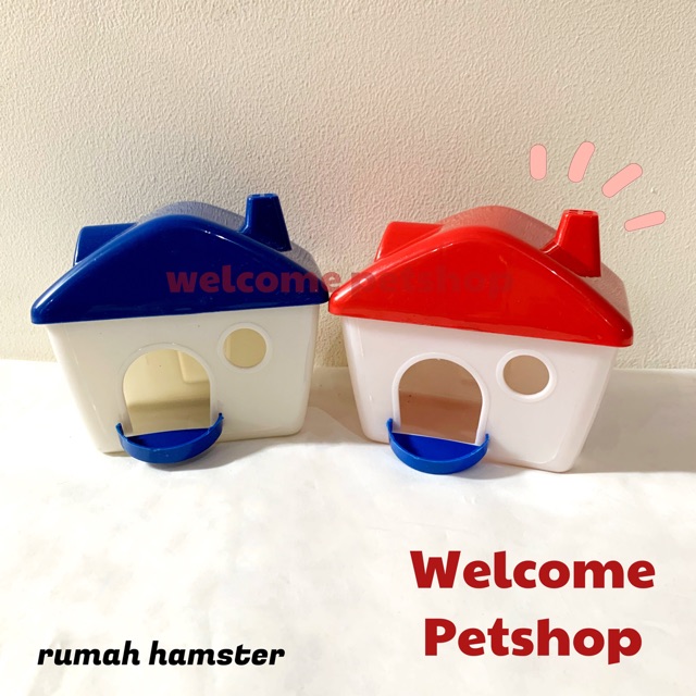 Rumah Hamster / Tempat Tidur Hamster / Kandang Hamster / Aksesoris Hamster