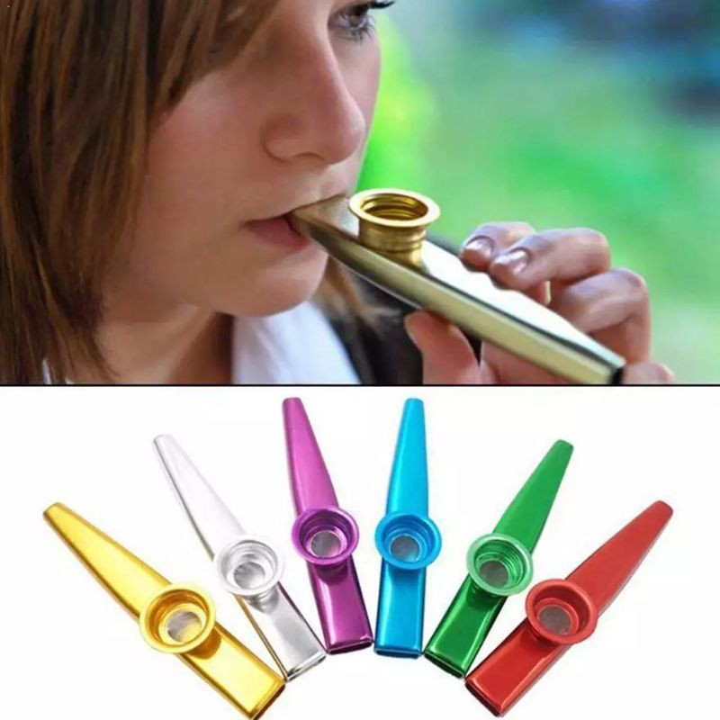 Kazoo Metal Alat Musik Tiup