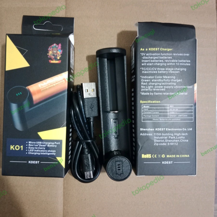 Authentic Kdest KO1 Charger Single Slot