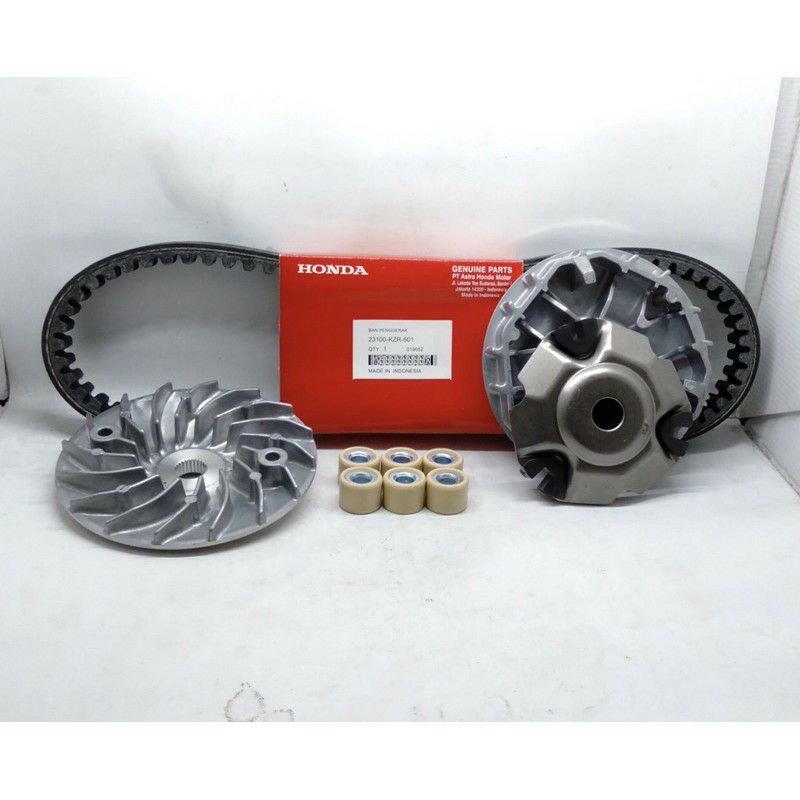 VANBELT+RUMAH ROLLER SET+KIPAS RUMAH ROLLER VARIO 125 NON LED