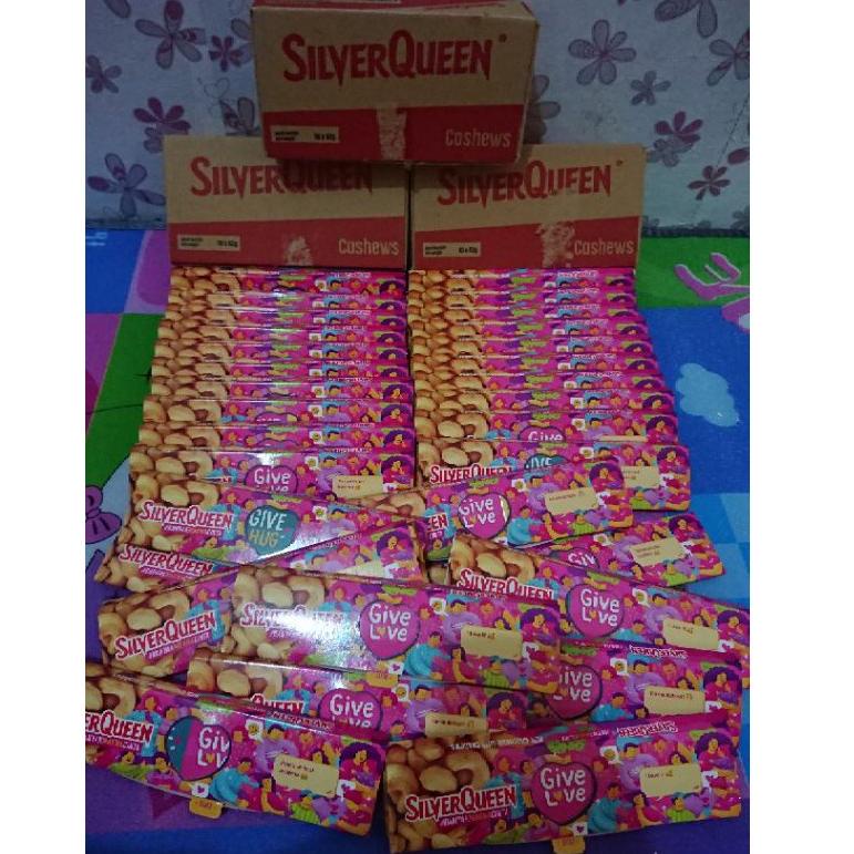 

[DISCOUNT KCR82] Coklat Silverqueen Chunky Bar Silverquen dan Cadbury Dairy Milk Bukan 1kg Bites Box Macha Green Tea 65gr tapi 62gr Original Promo Murah Valentine bisa Cod Harga Termurah