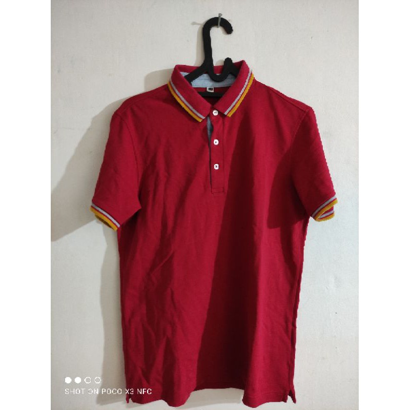 Polo Shirt Uniqlo Second Original / Polo Shirt Uniqlo Pria Second Original / Polo Shirt Cewek Second