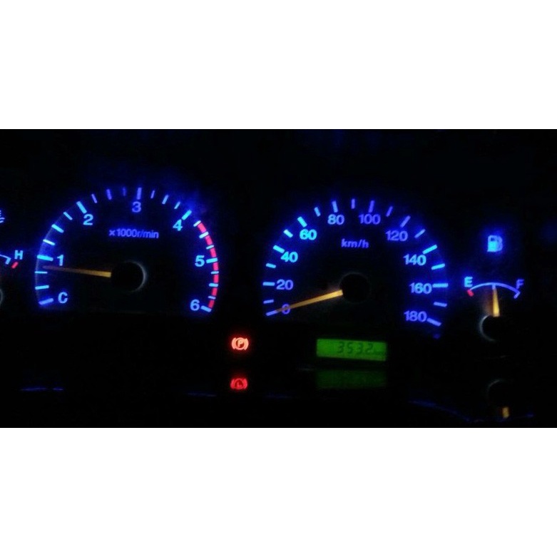 [BISA COD] Lampu LED T5 COB Speedometer Dashboard Interior Samping Plat Lampu Mobil Motor 12 Volt