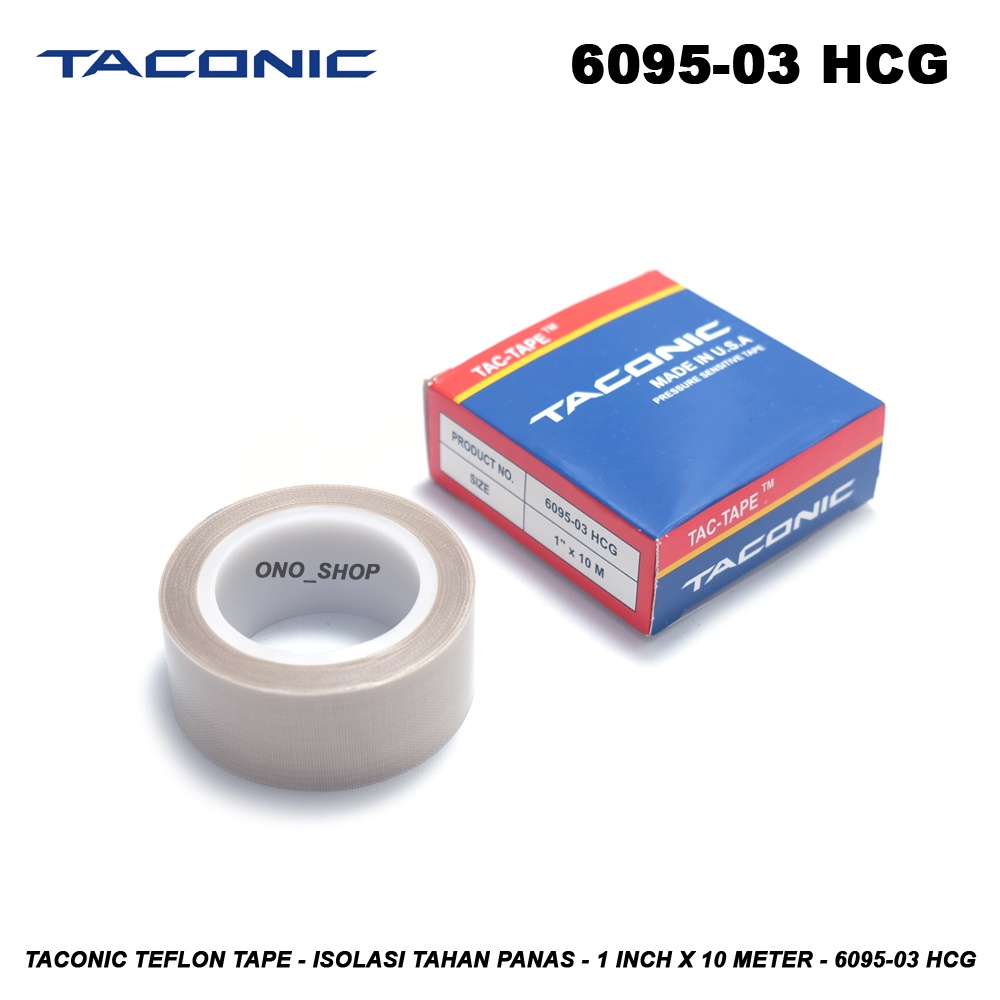 Taconic Teflon Tape - Isolasi Tahan Panas - 1 Inch x 10M - 6095-03 HCG