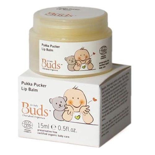 Buds Organics BCO - Pukka Pucker Lip Balm 15ml - Pelembab Bibir Bayi Organik