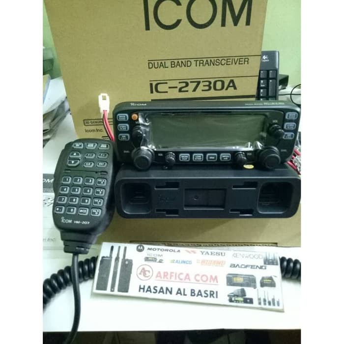 RADIO RIG ICOM IC 2730A DUAL BAND MURAH