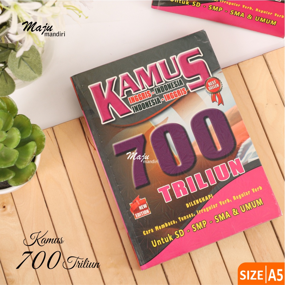MAJU MANDIRI SUKAMAJU kamus lengkap bahasa inggris 700 trilyun inggris indonesia untuk sd smp sma um