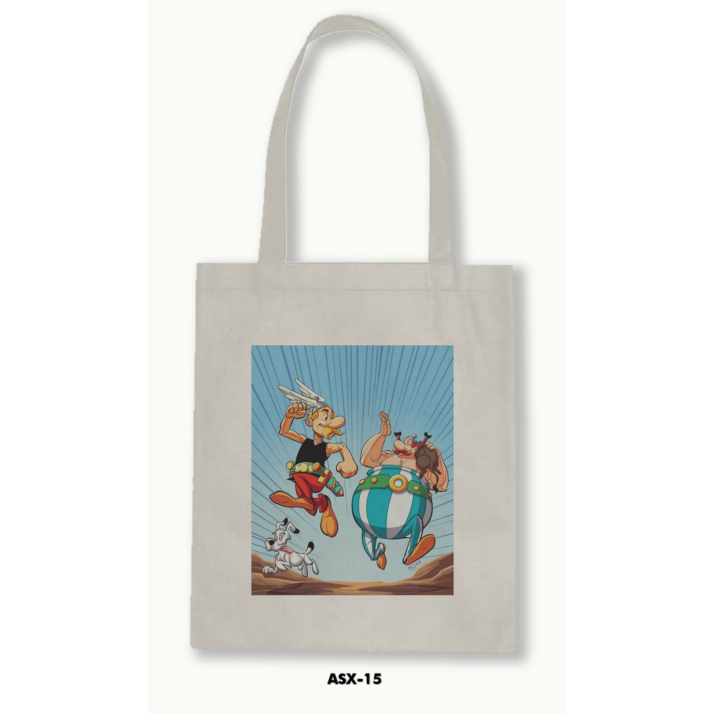 TOTE BAG BLACU - Asterix and Obelix .01