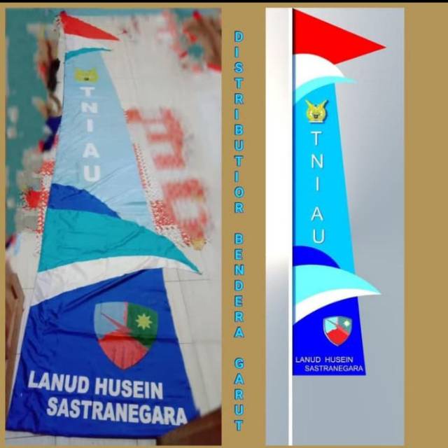 Cetak umbul umbul sablon 4,50 meter