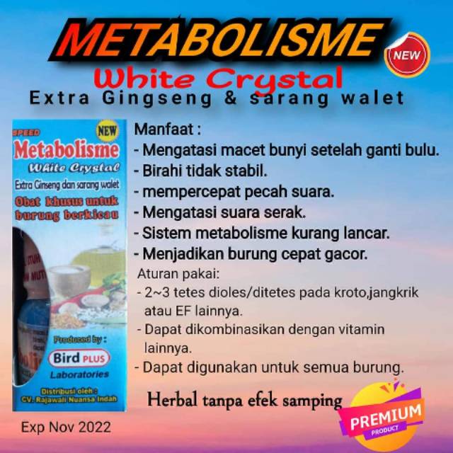 Metabolisme White Crystal