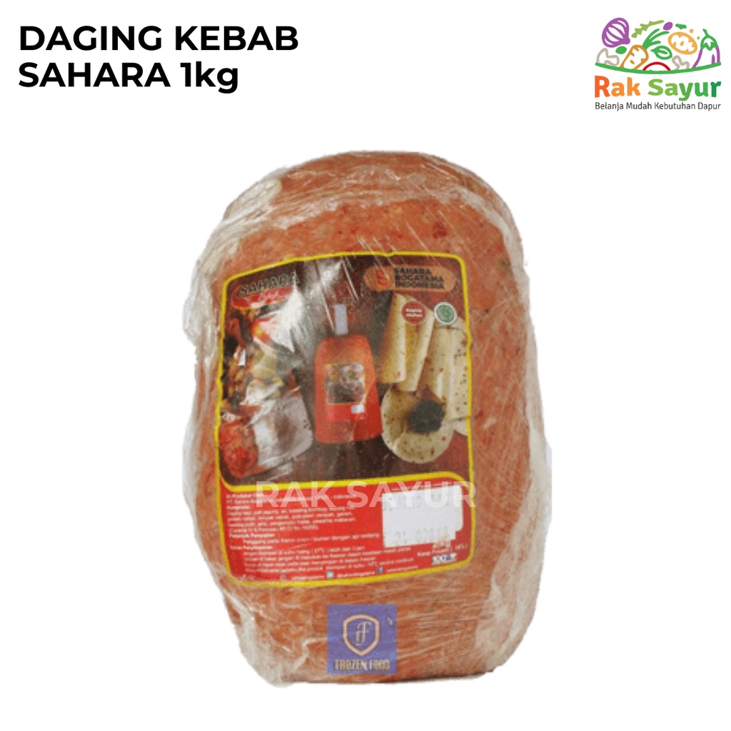 

Daging Kebab Sahara 1kg Frozen KHUSUS SUMBAR Rak Sayur Padang