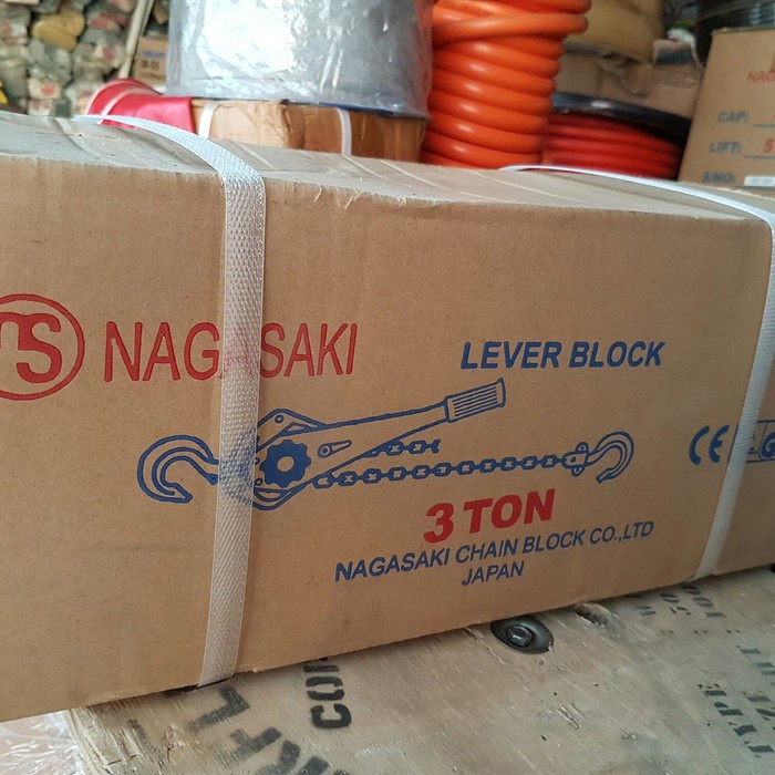DMST | Murah Lever Block 3 T x 1.5 M Lever Hoist NAGASAKI Japan