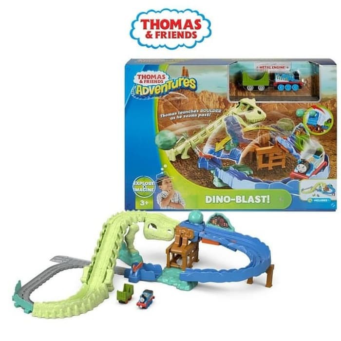 Thomas and Friends Adventures Dino Blast Original Fisher Price / Thomas Dino Blast Track Set