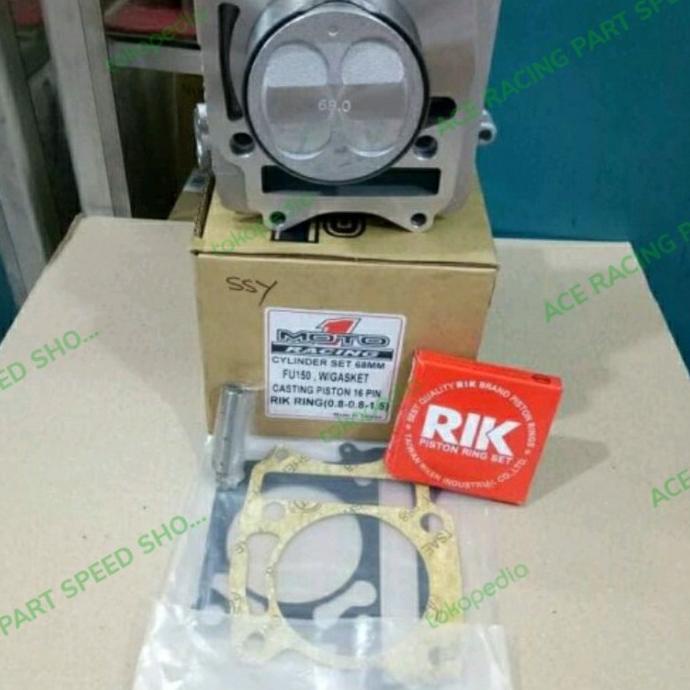 Blok satria fu 68 mm moto 1 racing block boring not blok tdr ktc