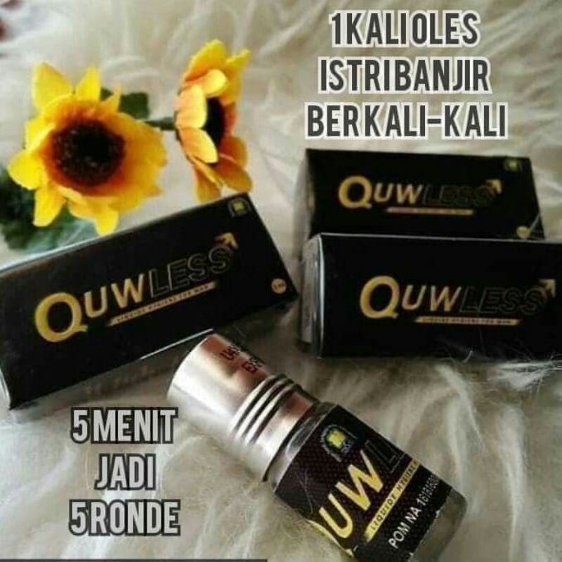 Quwless ORIGINAL NASA- OBAT KUAT -TAHAN LAMA