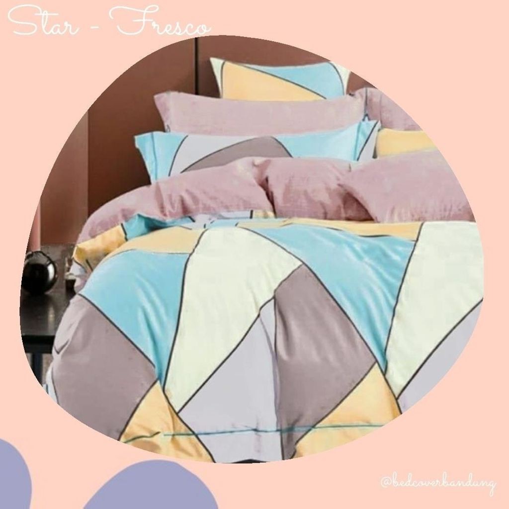 STAR BEDCOVER (SPREI+BEDCOVER(FULLSET)) - Single