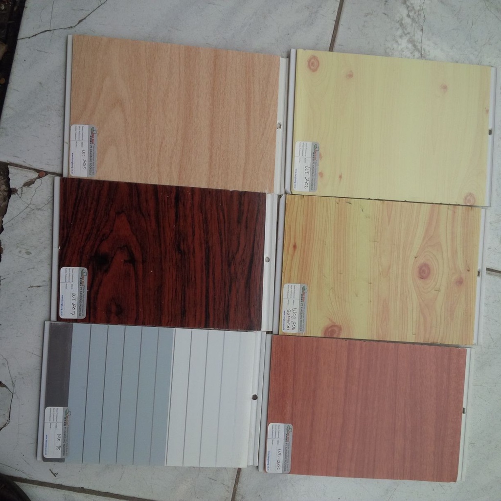 Plafon PVC KB1 Warna 20cm