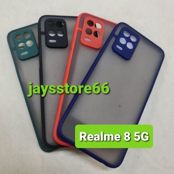 Silikon Case Dove My Choice Realme 8 5G Pelindung Kamera