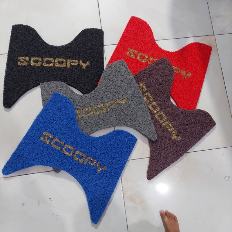 Karpet Motor Scoopy 2013 sd 2022 Karpet Scoopy Pijakan Scoopy Keset Kaki Scoopy