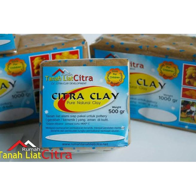 

CITRA CLAY TANAH LIAT BERAT 500 GMS