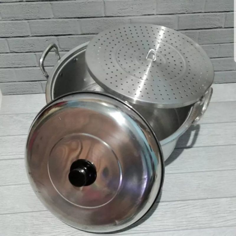 Dandang Steamer Kukus Kecil Ukuran 20cm / Panci Kukus Mini