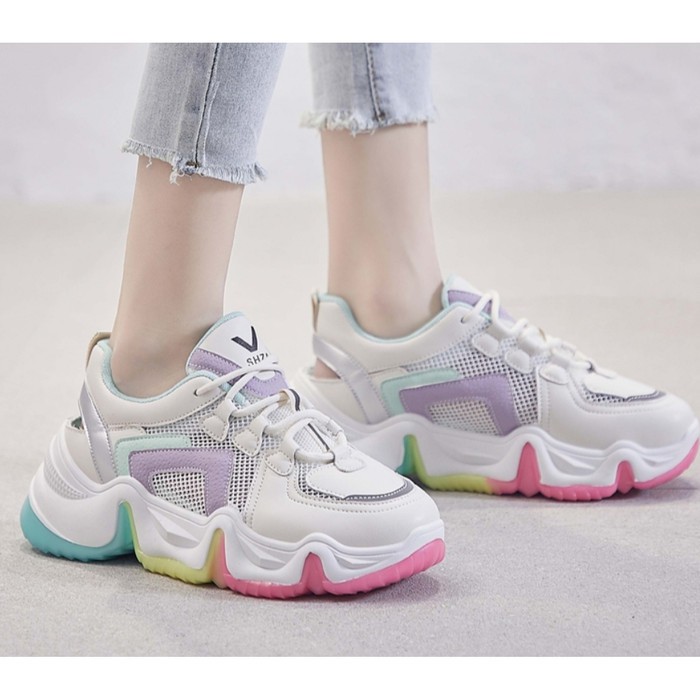Sepatu Sneakers Cats Wanita Murah Import Fashion Korea Zm 09 LU927  Sneakers Wanita Dizzy Sds354 -