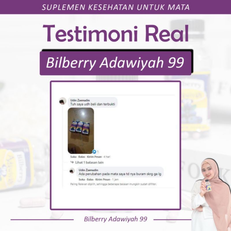 Bilberry Adawiyah Membantu Memelihara Kesehatan Mata