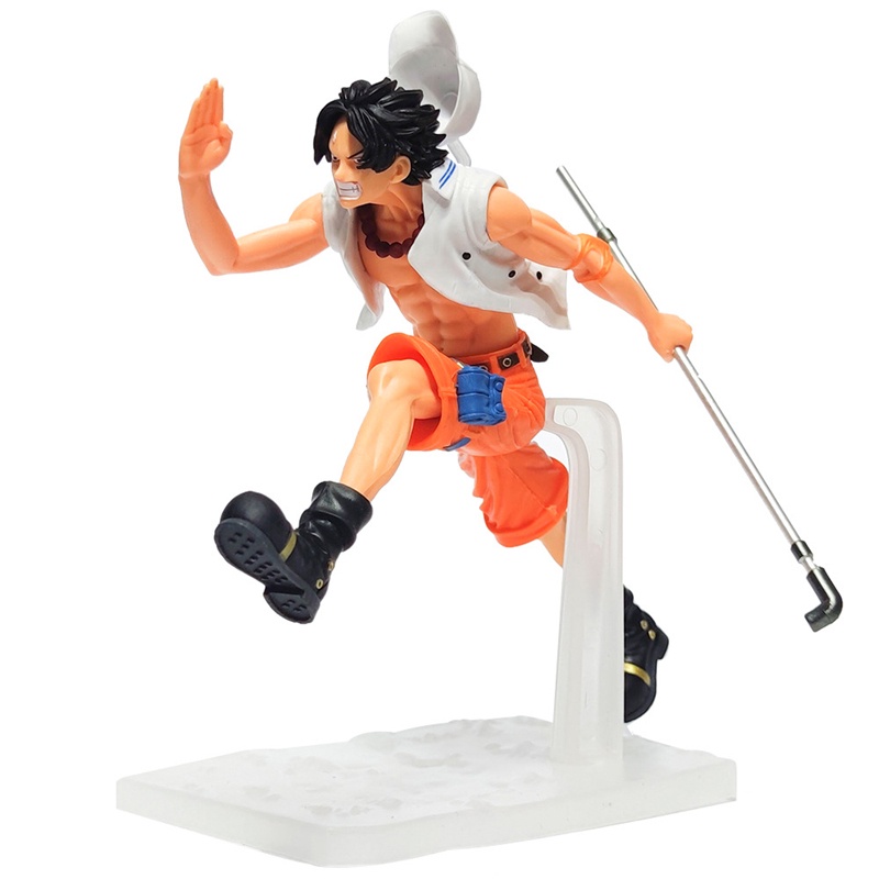 Mainan Action Figure Model Anime One Piece Luffy Ace Sabo Navy Running Three Brothers Bahan PVC Untuk Hadiah Anak