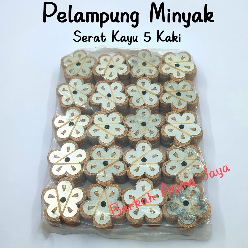 Pelampung Minyak Lilin Serat Kayu 5 Kaki